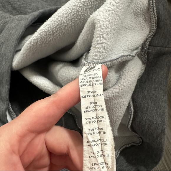 Fabletics Nina Gray Long Sleeve Lace Up Back Pullover Sweatshirt Sweater Size M‎ - Picture 7 of 11